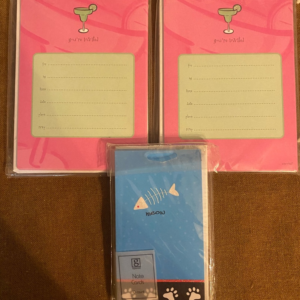 Invitations/notecards